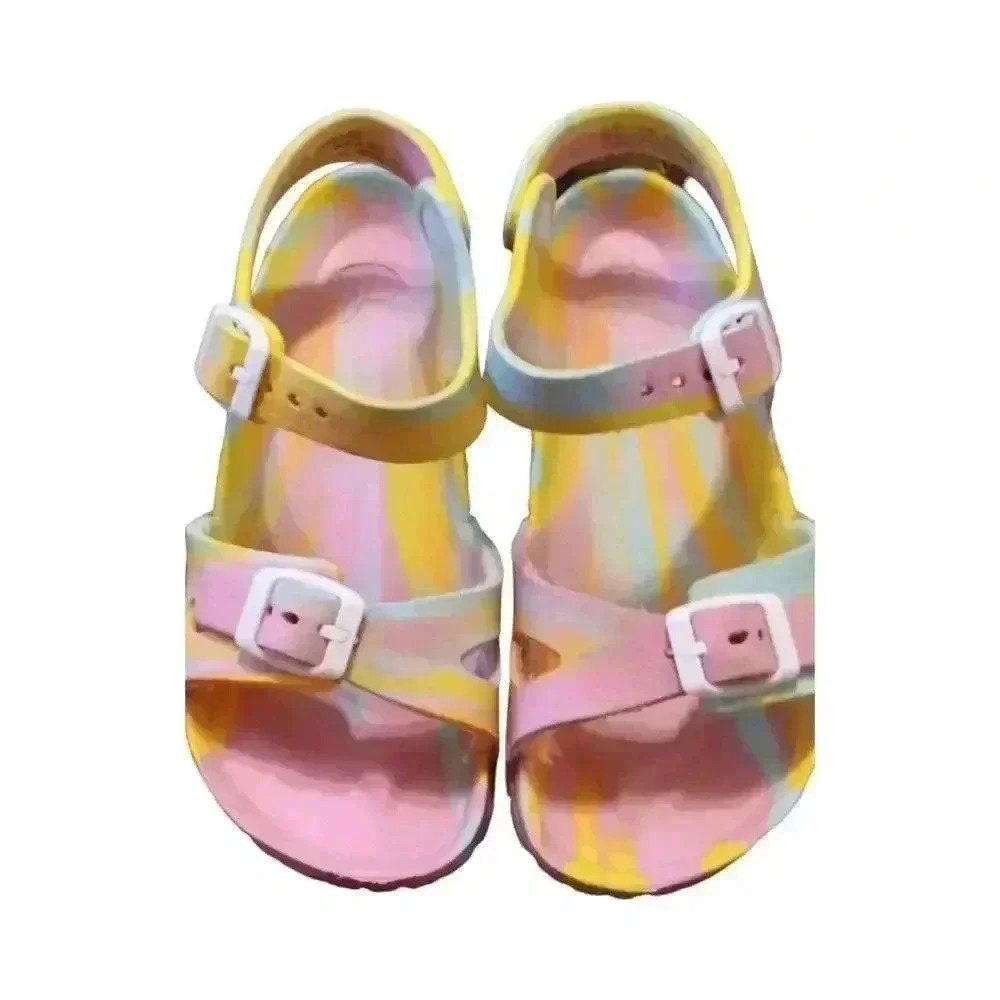 Girls Tie-dyed Summer Shoes/Sandals